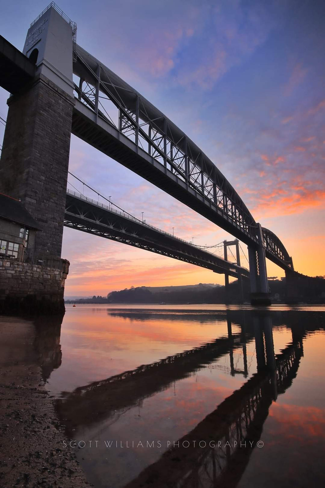 Tamar & Brunel Bridge 001 - Scott Williams Photography